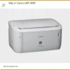 Máy in Canon LBP 3050 - Sửa Nhanh Tận Nơi | Giá Rẻ TPHCM