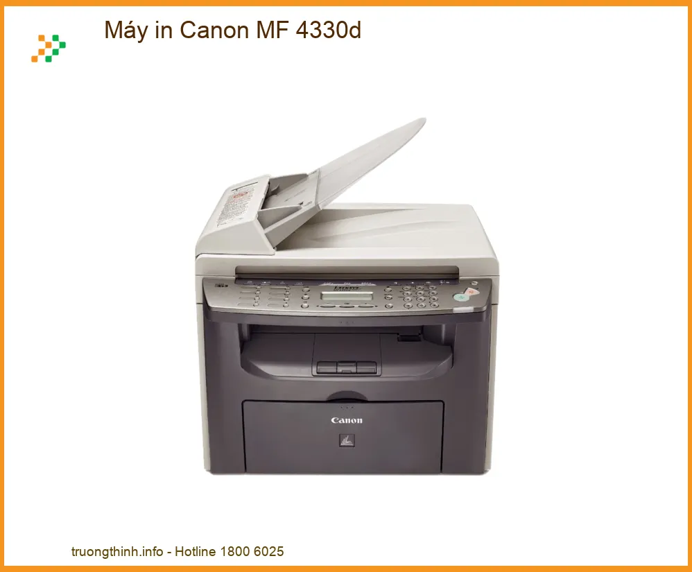Máy in Canon MF 4330d Đa năng | Bảo hành tận nơi, hỗ trợ kỹ thuật 24/7