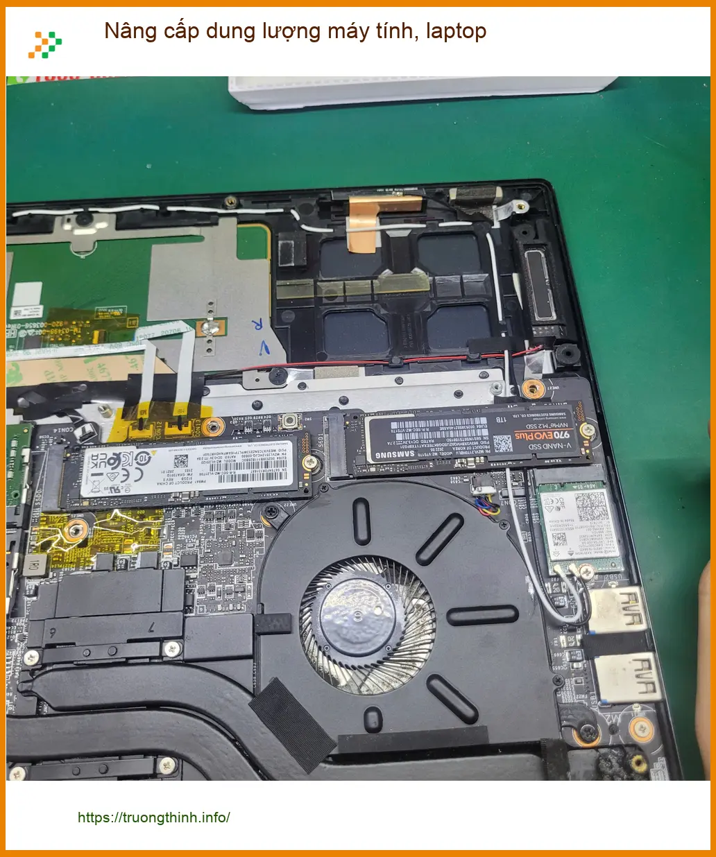 Chị Ngọc kế toán lo lắng dung lượng - Nâng cấp máy tính, laptop Quận Tân Bình