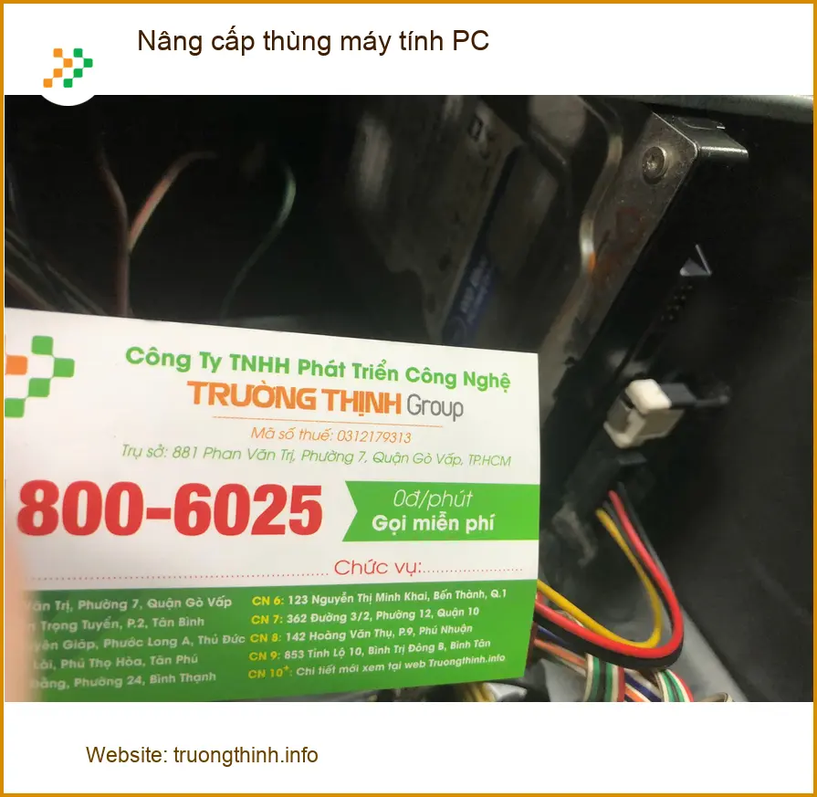 Dịch vụ nâng cấp thùng máy tính PC Quận Bình Tân - Chú Hưng thoát cảnh giật lag