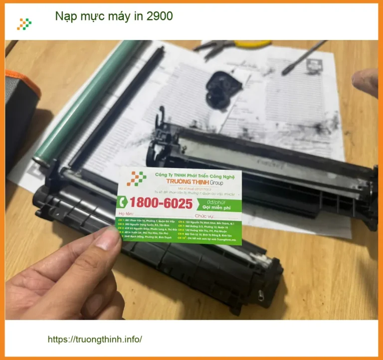 Anh Khang review dịch vụ nạp mực máy in 2900 tại Quận Tân Bình nhanh chóng