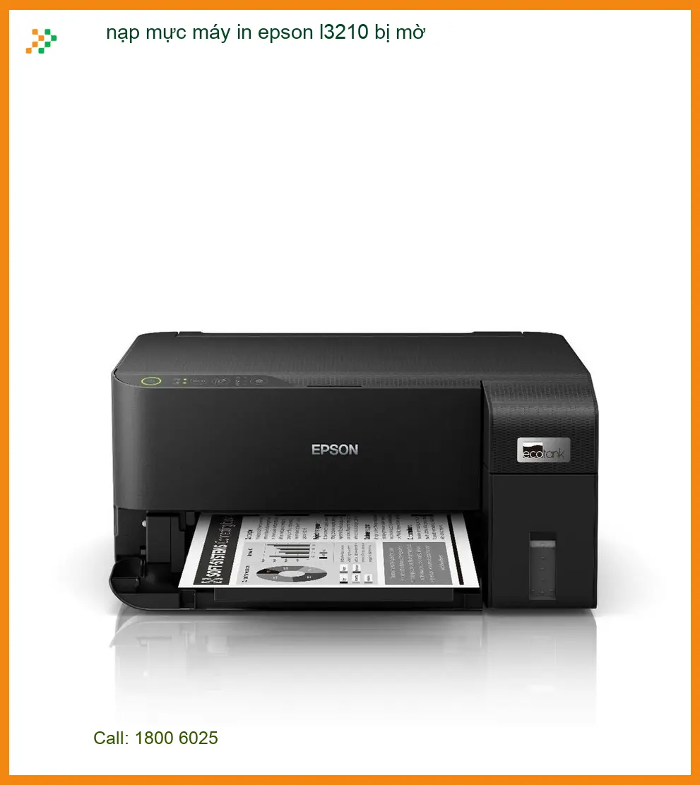 Nạp mực máy in Epson L3210 bị mờ Tận Nơi - Gọi thợ xử lý gấp
