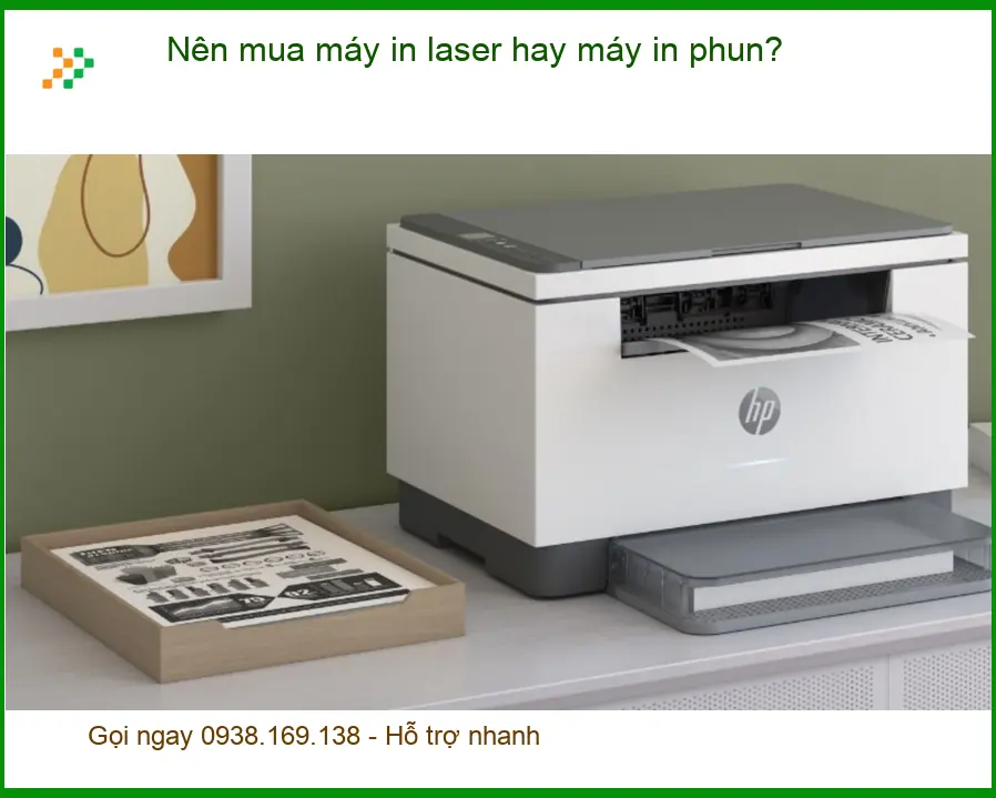 Thủ thuật Máy in Nên mua máy laser hay phun cho gia đình - Tư vấn chuyên gia