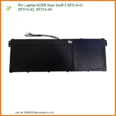 Pin Laptop Acer Acer Swift 3 Sf314-41, Sf314-42, Sf314-43 Zin - Trung Tâm Sửa Chữa Lấy Liền Tphcm