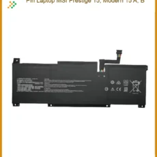 Pin Laptop MSI Prestige 15, Modern 15 A, B - Địa Chỉ Thay Lấy Ngay Tại TP.HCM