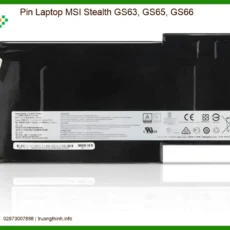 Pin Laptop Msi Stealth Gs63, Gs65, Gs66 Chính Hãng - Thay Thế Lấy Liền Tphcm