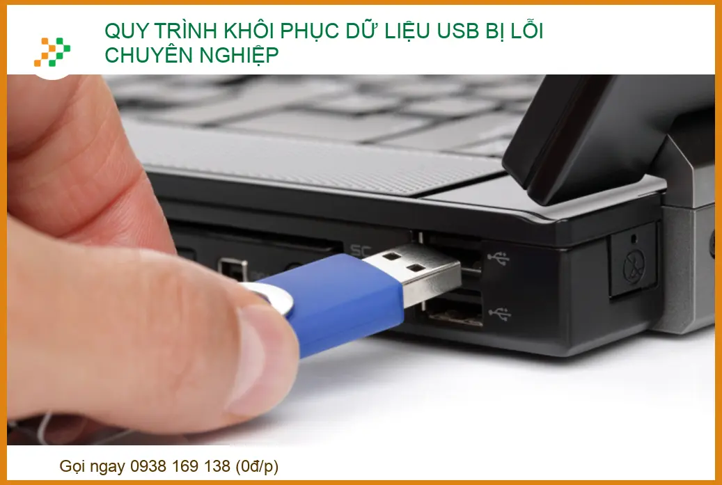 Quy trình khôi phục dữ liệu USB bị lỗi chuyên nghiệp tại Trường Thịnh Group