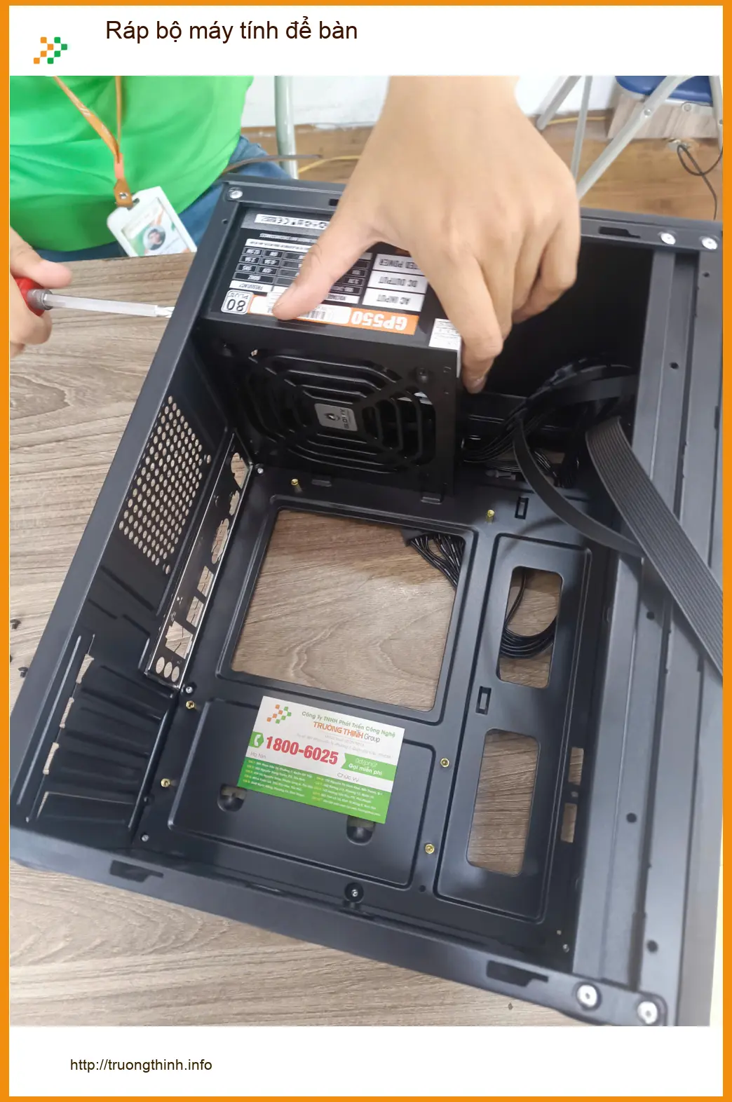 Chú Phúc review dịch vụ ráp bộ máy tính để bàn Quận Tân Phú