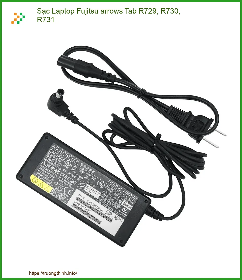 Sạc Laptop Fujitsu arrows Tab R729, R730, R731 - Đơn vị sửa lấy liền TPHCM