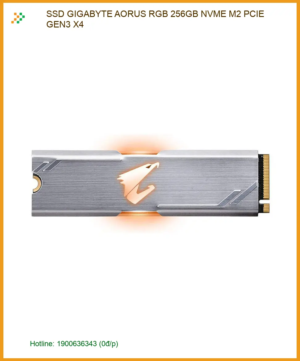 Ổ cứng SSD GIGABYTE AORUS 256GB NVME - Lắp đặt TPHCM | Nhanh chóng & Giá rẻ