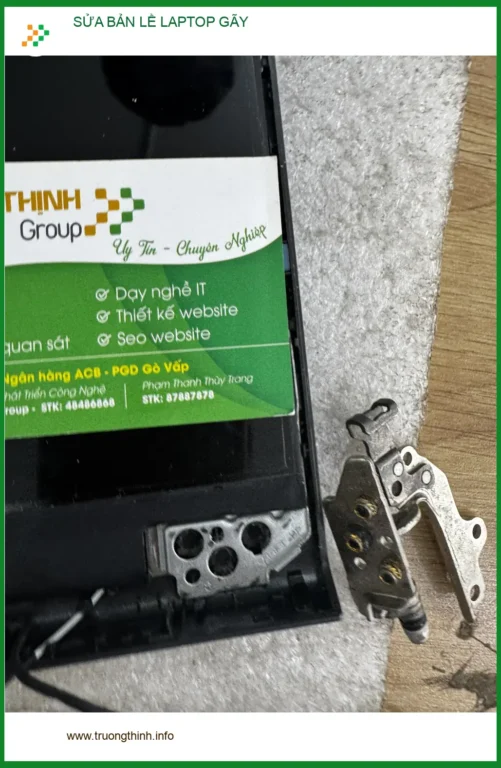 Anh Cường kiến trúc sư review địa điểm sửa bản lề laptop gãy Quận 10 lấy liền