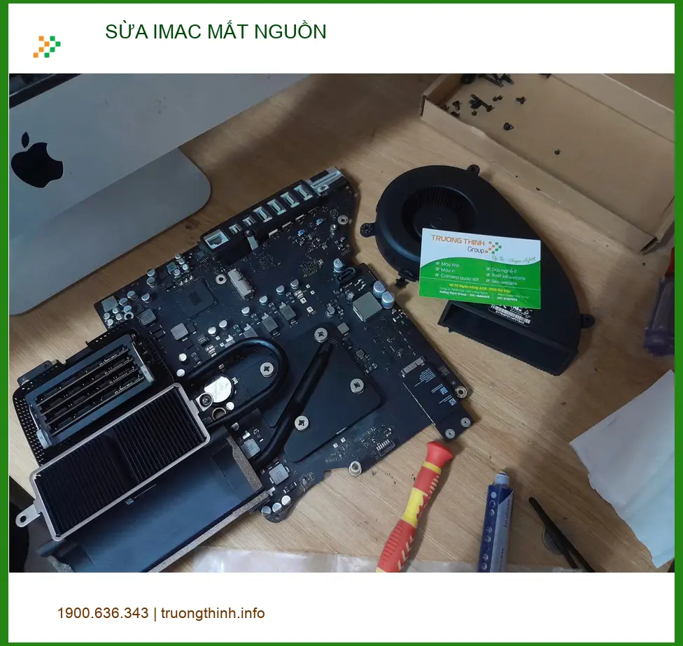 Anh Quân kiến trúc sư lo lắng - Sửa iMac mất nguồn Quận Thủ Đức lấy liền