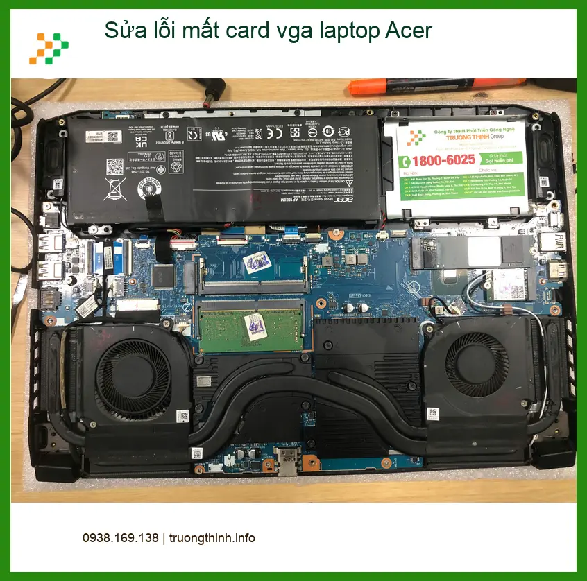 Chú Tấn review ca sửa lỗi mất card vga laptop Acer Quận Bình Tân