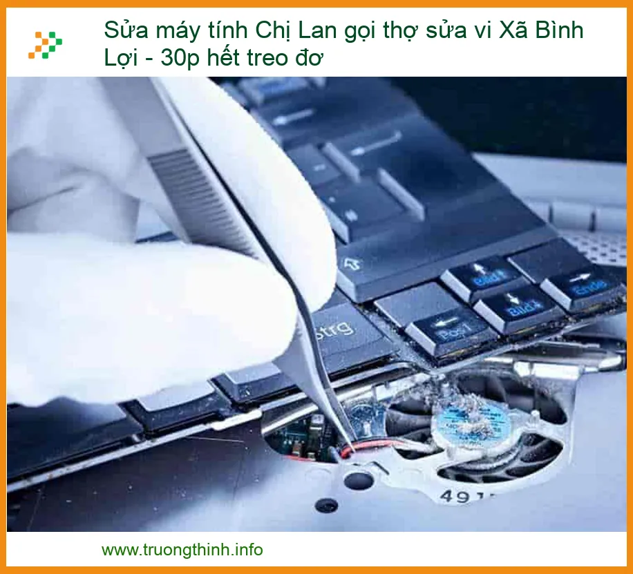 Sửa Máy Tính Chị Lan Gọi Thợ Sửa Tại Xã Bình Lợi: Hết Treo Đơ Chỉ Sau 30 Phút!