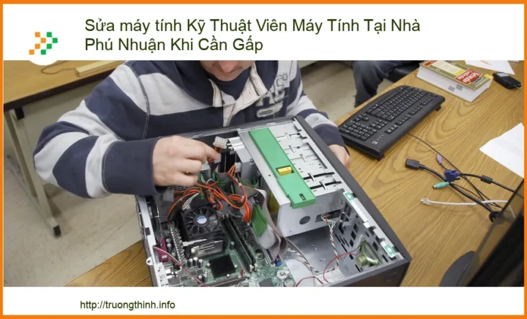 Máy tính gặp sự cố khẩn cấp tại Phú Nhuận? - Sửa máy tính tận nơi, có mặt ngay lập tức!