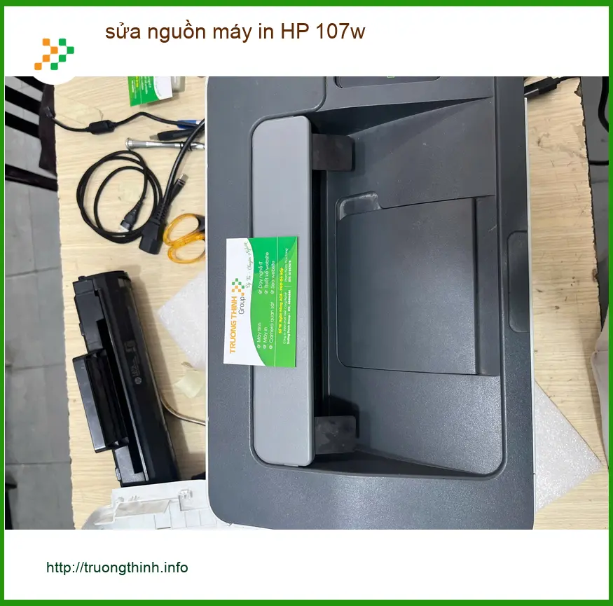 Review ca sửa nguồn máy in HP 107w của Anh Đức tại Quận Bình Thạnh