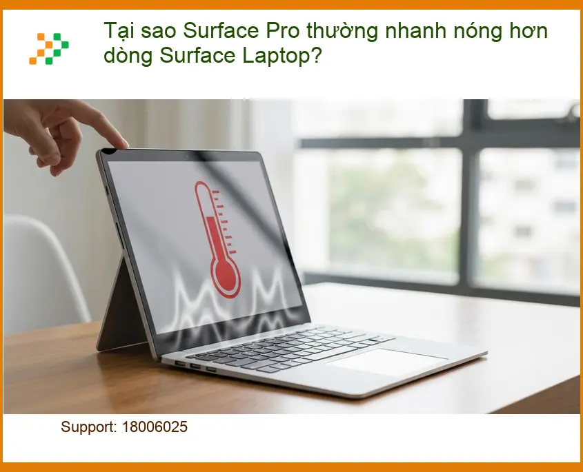 Tại sao Pro thường nhanh nóng hơn Laptop? - Tư vấn chuyên gia kỹ thuật