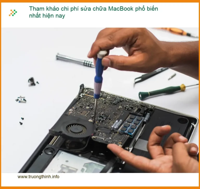 Tham khảo chi phí sửa MacBook phổ biến hiện nay - Bảng giá mới nhất TPHCM