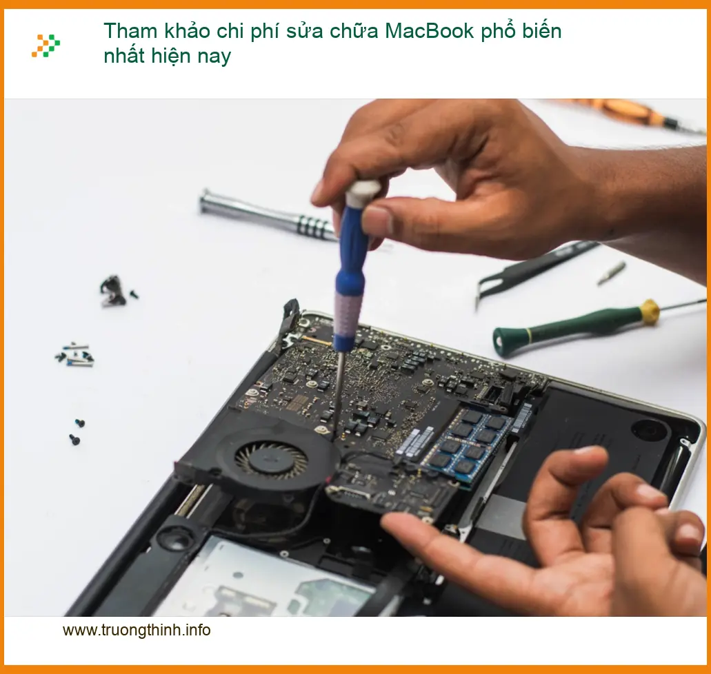 Tham khảo chi phí sửa MacBook phổ biến hiện nay - Bảng giá mới nhất TPHCM