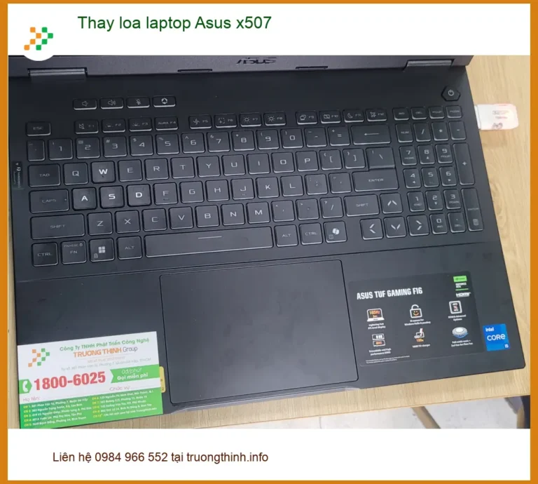 Trung tâm thay loa laptop Asus x507 Quận Bình Tân uy tín - Chị Vân designer review