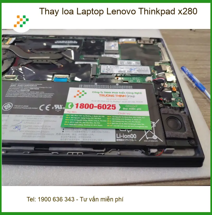 Anh Quang bực mình vì loa rè - Tiệm thay loa Laptop Lenovo Thinkpad x280 Quận 7 lấy ngay