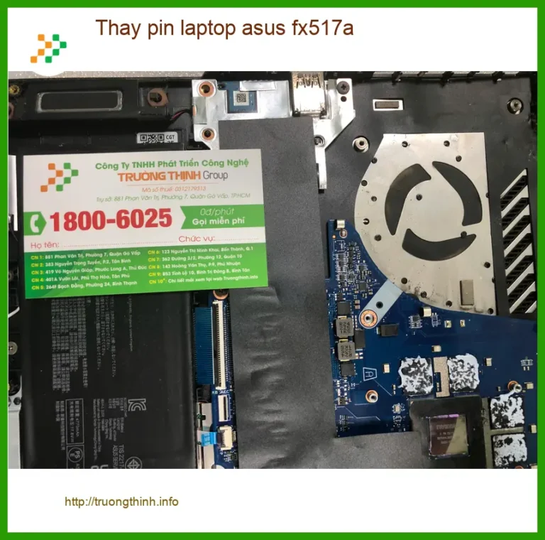Chị Diễm tìm Dịch vụ Thay pin laptop asus fx517a Quận Bình Tân lấy ngay