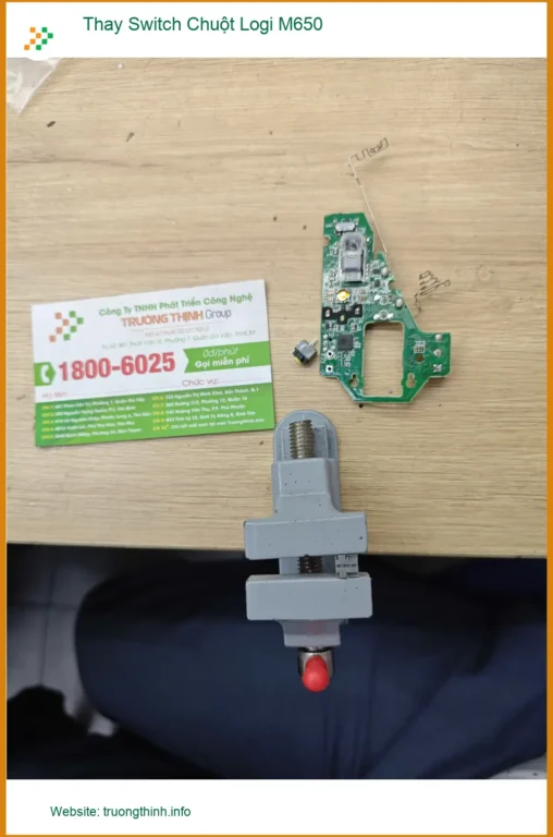 Anh Phúc thiết kế đồ họa review tiệm thay Switch Chuột Logi M650 Quận 12 uy tín
