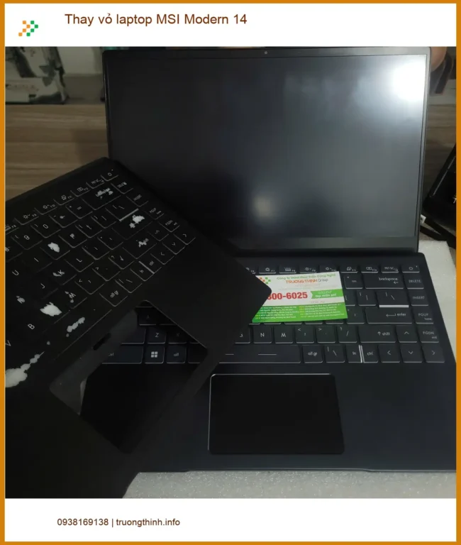 Anh Đạt cần thay vỏ laptop MSI Modern 14 Quận Tân Bình lấy ngay