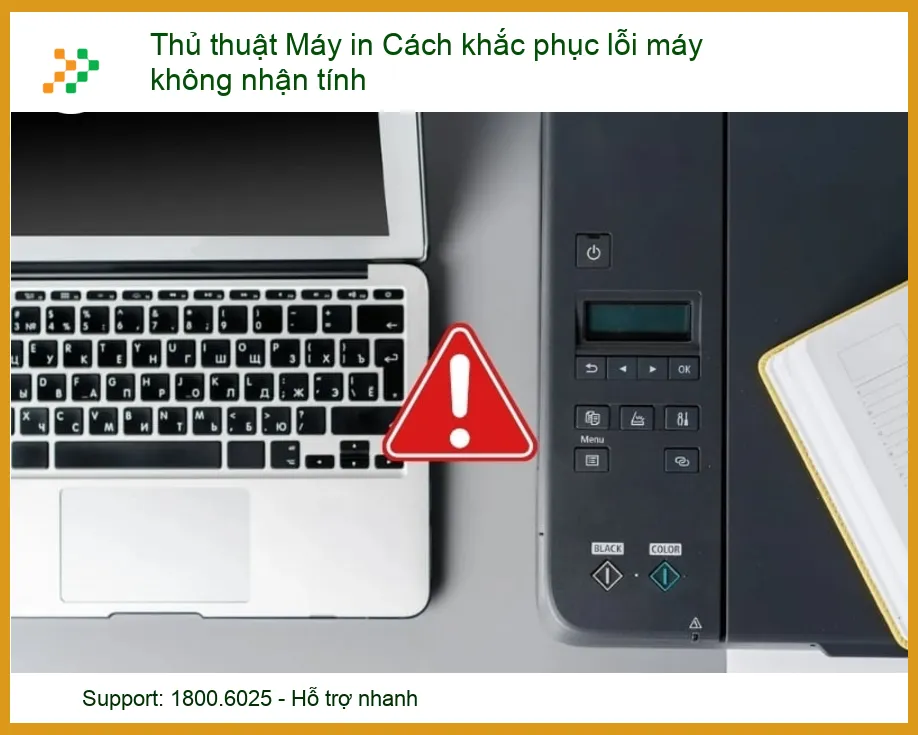 Máy in không nhận tín hiệu: Cách khắc phục nhanh chóng và địa chỉ sửa uy tín