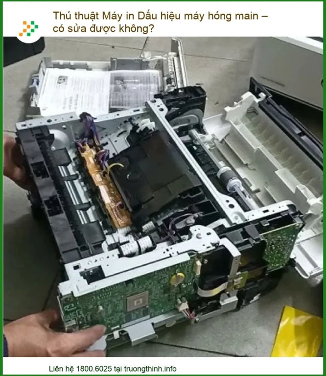 Thủ thuật Máy in: Dấu hiệu máy hỏng main – có sửa được không?
