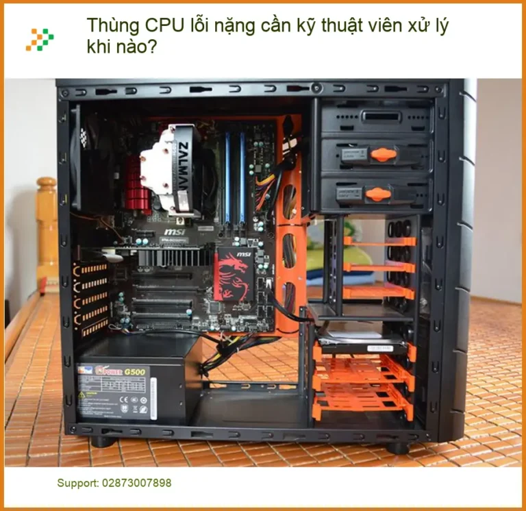 PC Thùng CPU lỗi nặng cần kỹ thuật viên xử lý? - Sửa PC lấy ngay
