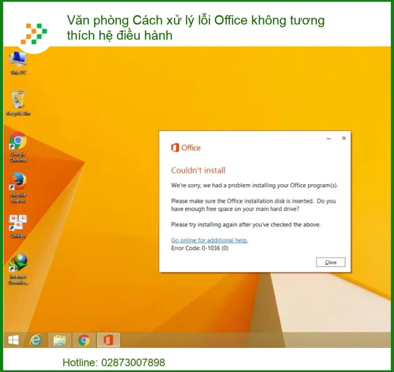 Văn phòng: Cách Xử Lý Lỗi Office Không Tương Thích Hệ Điều Hành "Nhanh Gọn Lẹ"!
