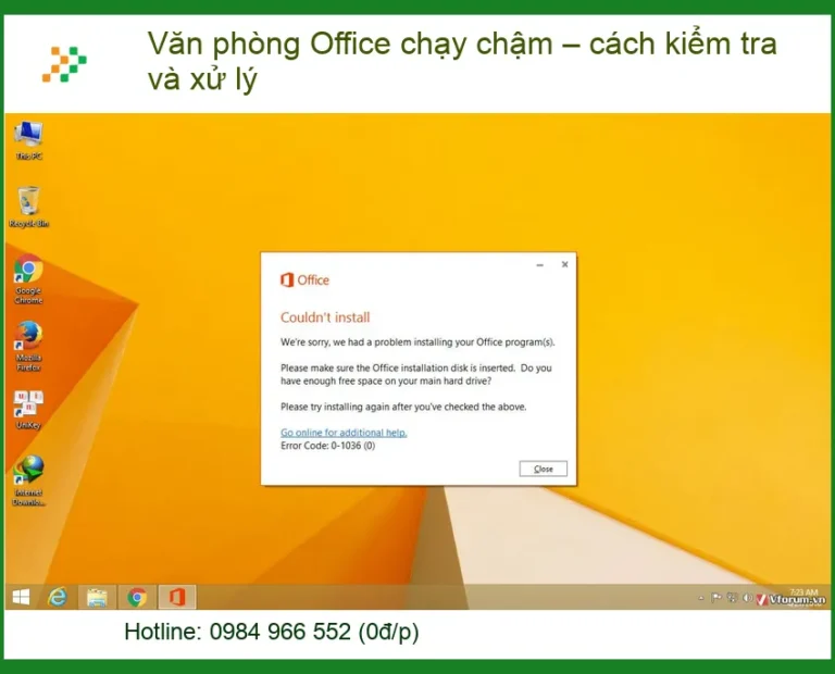 Khắc phục Văn phòng Office chạy chậm: Hướng dẫn chi tiết từ A-Z