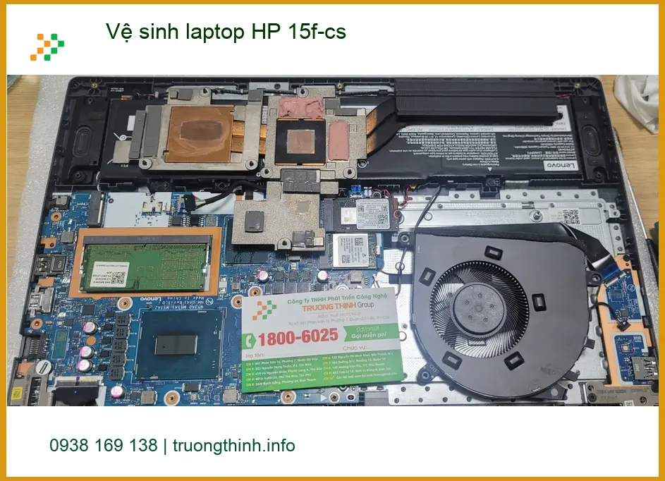Địa điểm vệ sinh laptop HP 15f-cs Quận Bình Tân - Anh Khoa IT review ảnh thực tế 2
