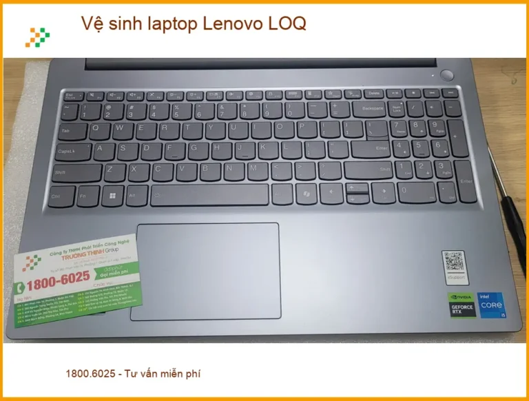 Trung tâm vệ sinh laptop Lenovo LOQ Quận Bình Tân - Anh Khải nhân viên văn phòng review