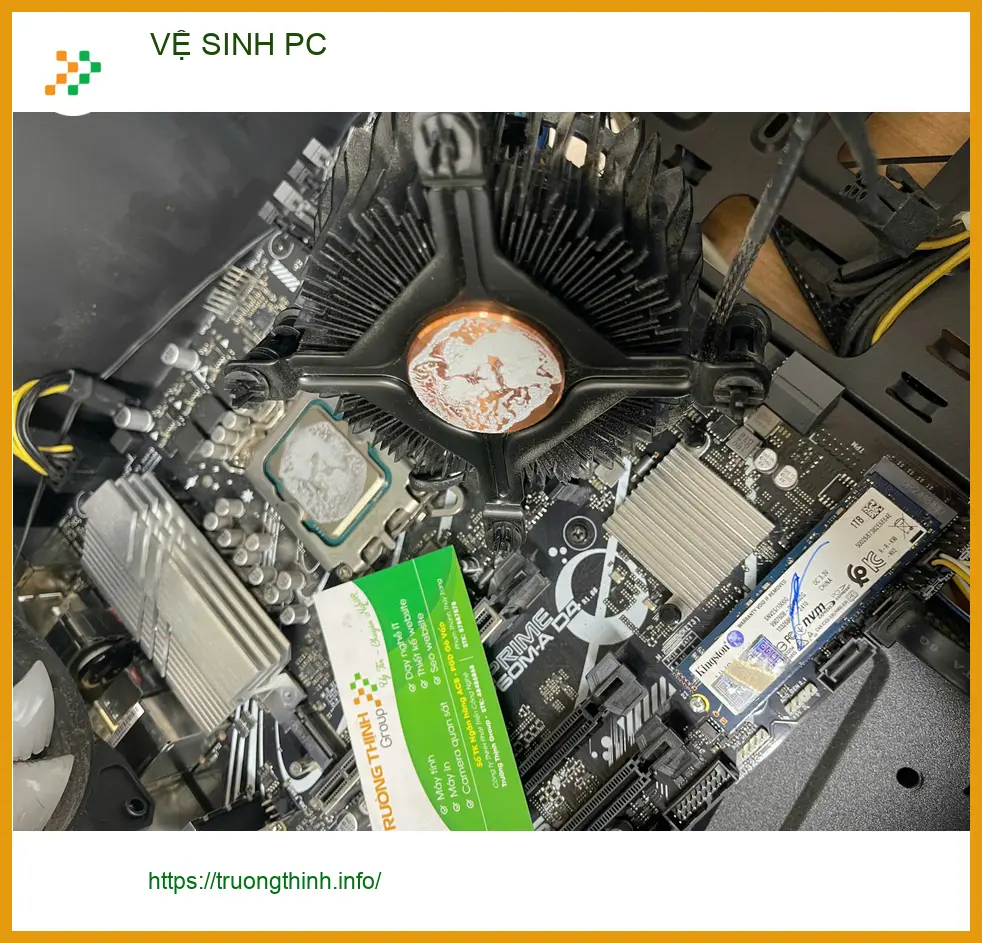 Anh Quân đánh giá - Dịch vụ vệ sinh PC Quận Thủ Đức nhanh chóng ảnh thực tế 1
