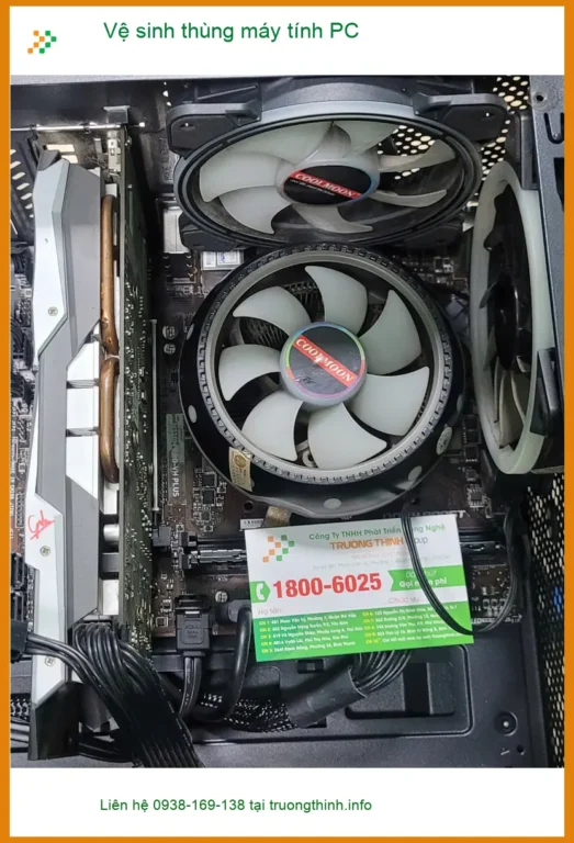 Anh Khoa nhân viên văn phòng - Vệ sinh thùng máy tính PC Quận Bình Tân