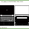 Vỏ Laptop Lg Xnote R400, R405, R410 Zin Chính Hãng - Trung Tâm Sửa Chữa Lấy Ngay