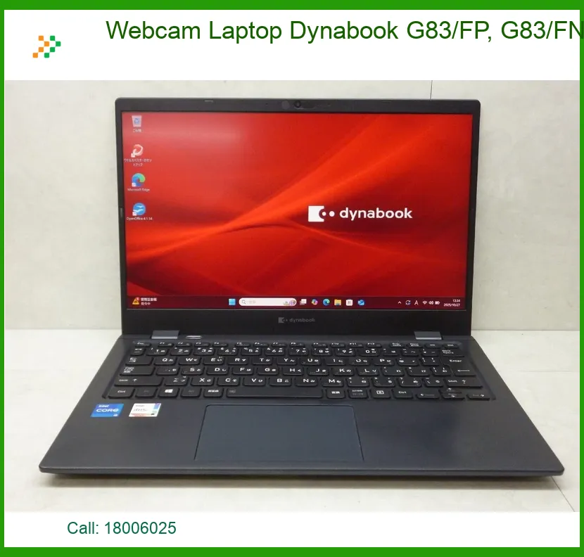 Webcam Laptop Dynabook G83/FP, G83/FN - Địa chỉ thay lấy ngay TPHCM