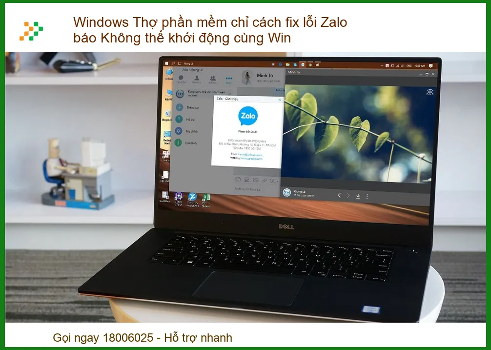 Windows Thợ Phần Mềm Chỉ Cách Fix Lỗi Zalo Báo Không Thể Khởi Động Cùng Win Nhanh Chóng!