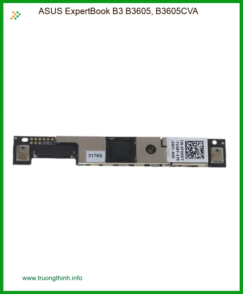 Webcam Laptop ASUS ExpertBook B3 B3605, B3605CVA - Sửa lấy ngay TPHCM