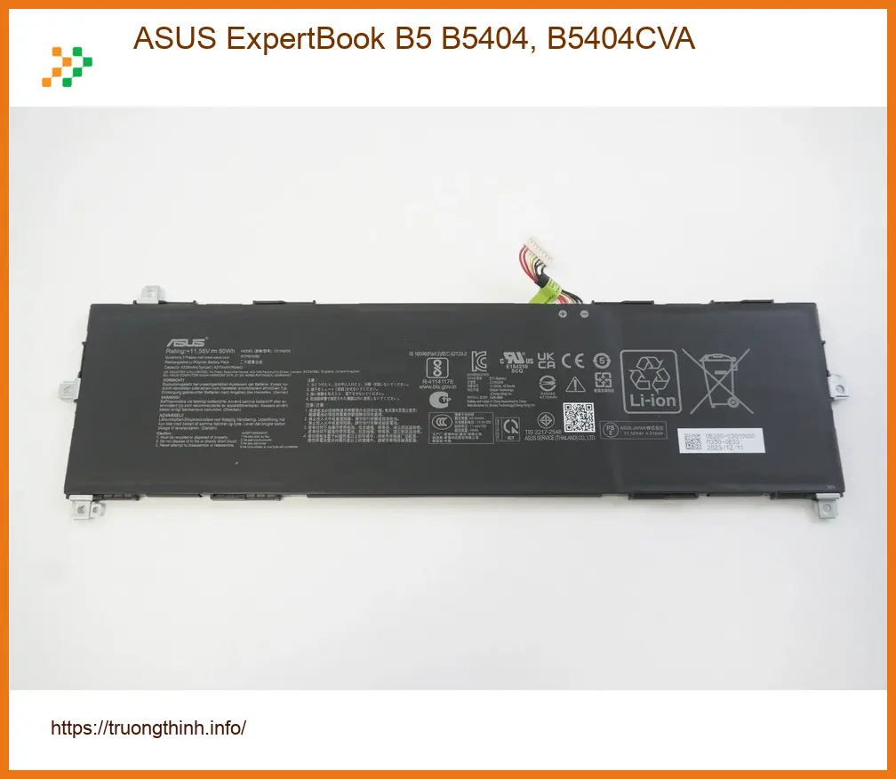 Pin Laptop ASUS ExpertBook B5 B5404, B5404CVA