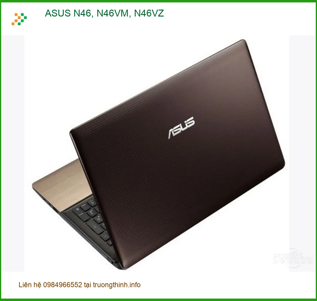 Vỏ Laptop ASUS N46, N46VM, N46VZ - Thay Vỏ Laptop Giá Rẻ - TPHCM Lấy Ngay