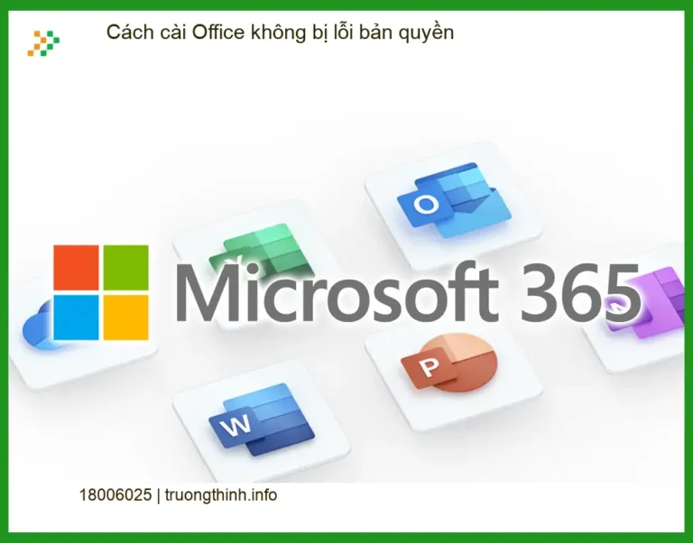 Văn phòng Cách cài Office không bị lỗi bản quyền - Cách tự khắc phục tại nhà
