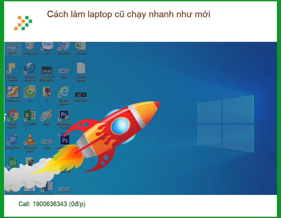 Laptop Cách làm laptop cũ chạy nhanh như mới khi chậm, lag - Cách tự xử lý tại nhà