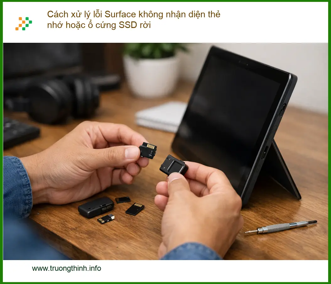 Cách xử lý lỗi không nhận diện SSD rời - Trung tâm hỗ trợ gần đây