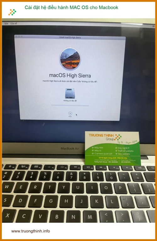 Chú Phước chủ tiệm cà phê ở Thủ Đức tìm dịch vụ cài đặt Mac OS cho Macbook lấy ngay
