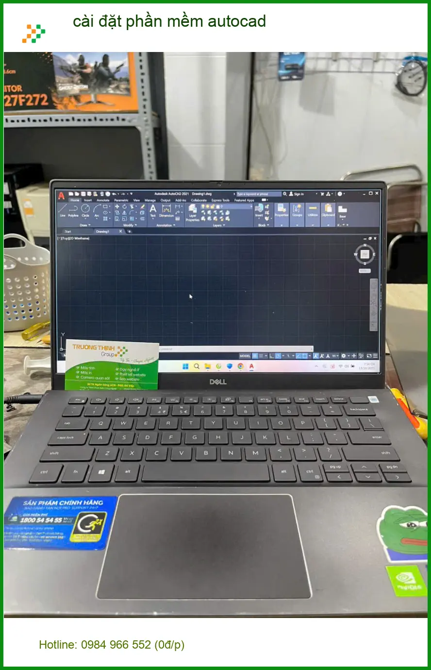 Dịch vụ cài đặt phần mềm autocad Quận Bình Thạnh uy tín - Anh Phúc kiến trúc sư chia sẻ ảnh thực tế 1