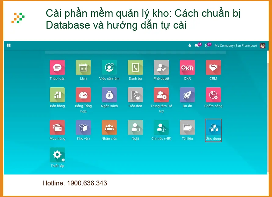 Thủ thuật Phần mềm Cài phần quản lý kho: Database - Hướng dẫn tự cài đặt
