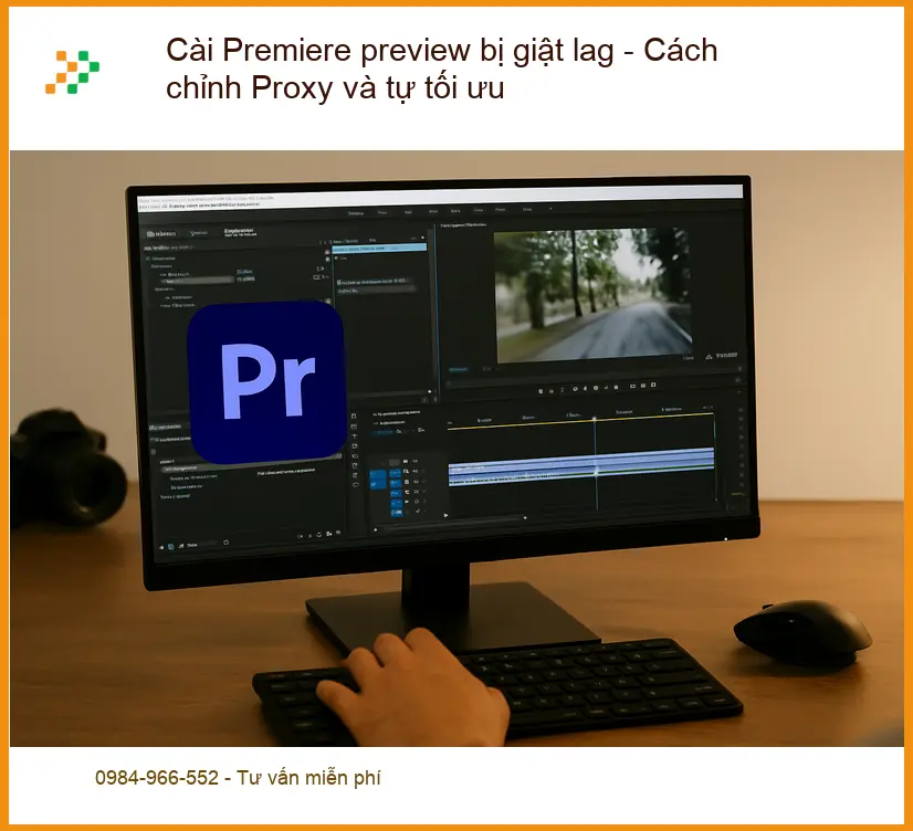 Thủ thuật Phần mềm Cài Premiere preview bị giật lag - Cách tự xử lý tại nhà